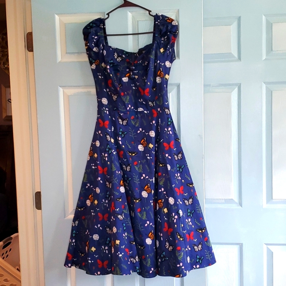 Collection x modcloth butterfly dress
